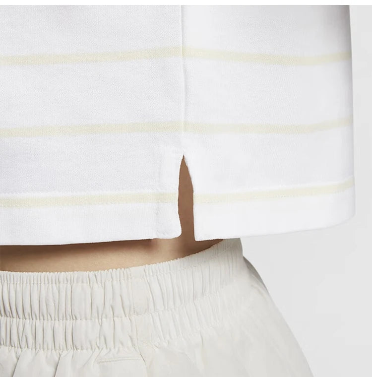 Official Nike women's polo shirt, authentic, new, loose fit, short sleeves.