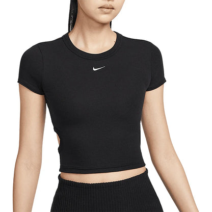 Official Nike women's sports t-shirt, genuine, new, breathable, for training, short sleeve.