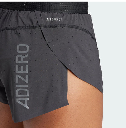 Authentic and official Adidas ADIZERO SPLIT W women's running shorts.