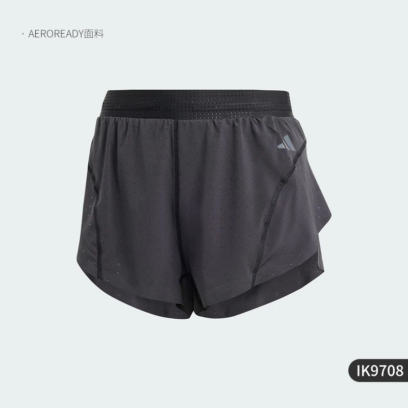 Authentic and official Adidas ADIZERO SPLIT W women's running shorts.