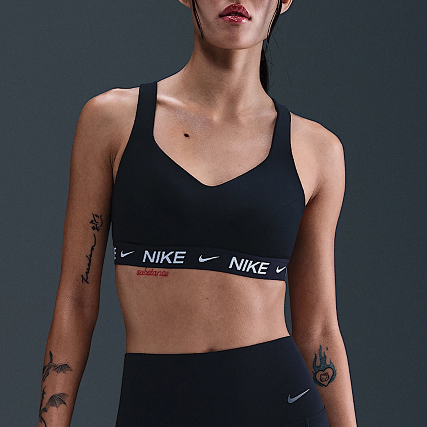 Nike Indy women's breathable sports bra for daily workouts and running.