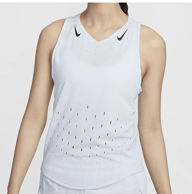 Genuine and official Nike AeroSwift Dri-FIT ADV women's tank top.