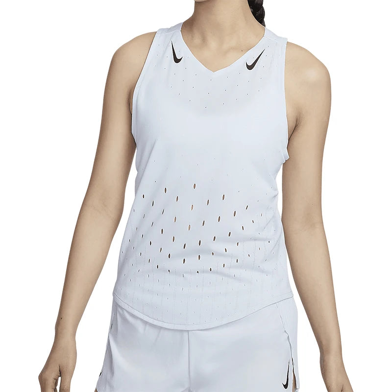 Genuine and official Nike AeroSwift Dri-FIT ADV women's tank top.