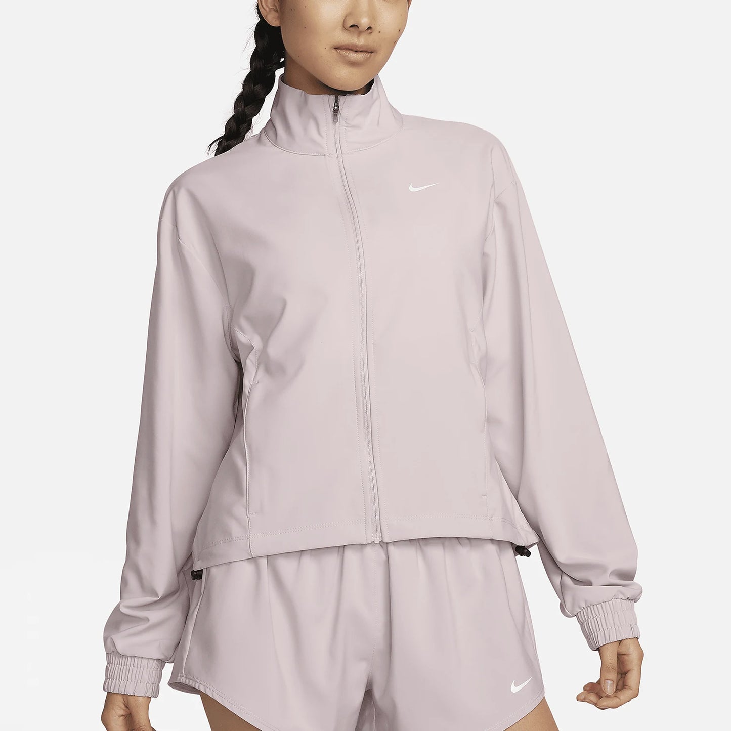 Genuine new Nike women's jacket with a high collar, suitable for training and casual wear.