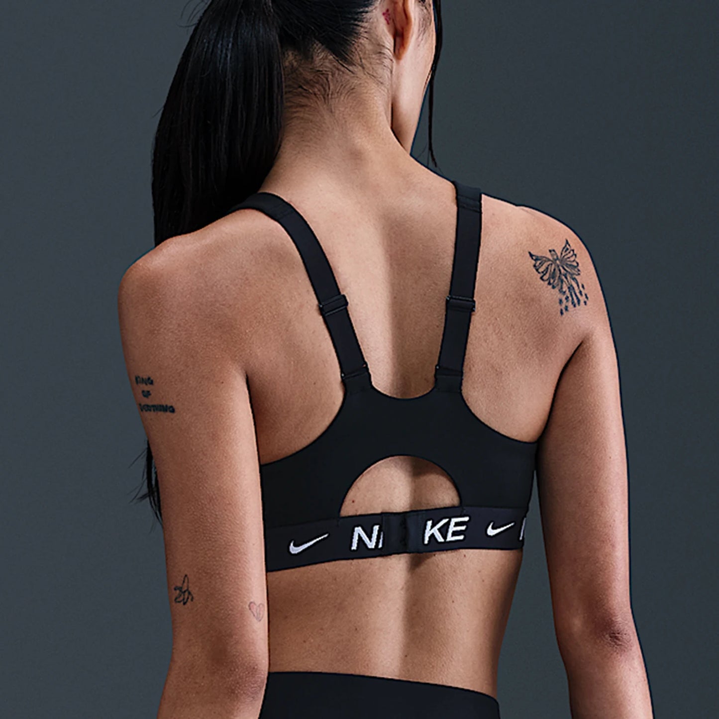 Nike Indy women's breathable sports bra for daily workouts and running.