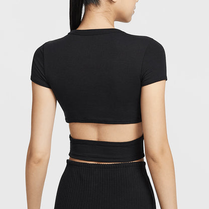 Official Nike women's sports t-shirt, genuine, new, breathable, for training, short sleeve.