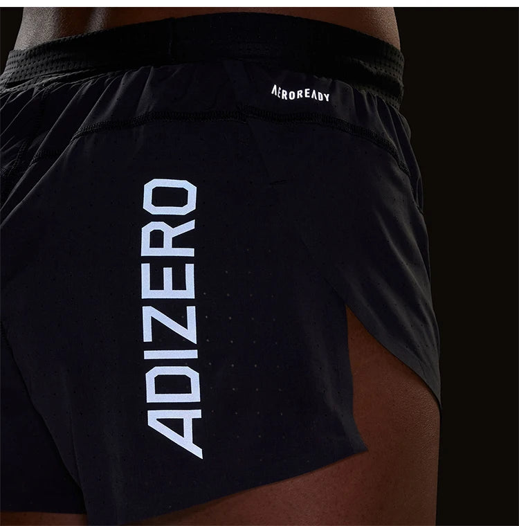 Authentic and official Adidas ADIZERO SPLIT W women's running shorts.