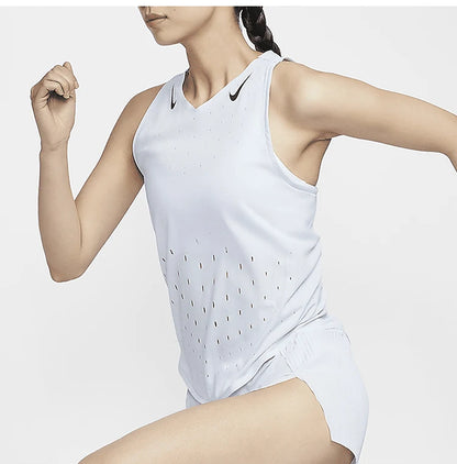 Genuine and official Nike AeroSwift Dri-FIT ADV women's tank top.