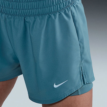 Genuine and breathable Nike Dri-FIT women's training and running shorts.
