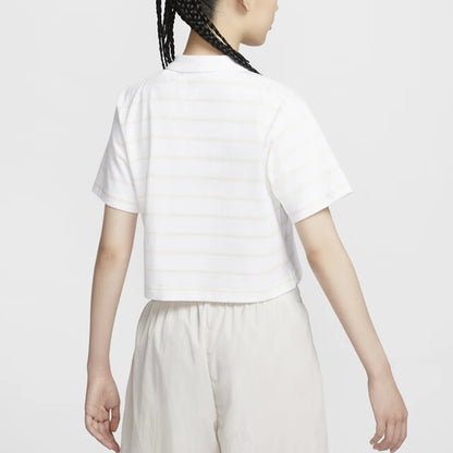 Official Nike women's polo shirt, authentic, new, loose fit, short sleeves.