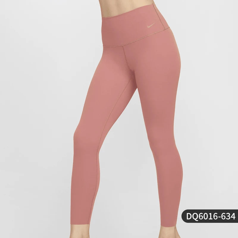Nike Zenvy women's training leggings with moisture-wicking technology.